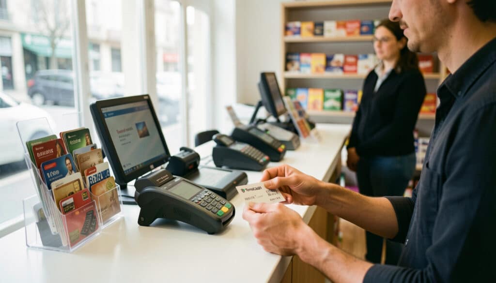 Encaisser un ticket Transcash chez un buraliste